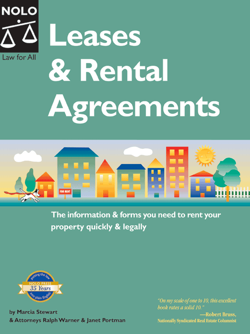 Title details for Leases & Rental Agreements by Marcia Stewart - Available